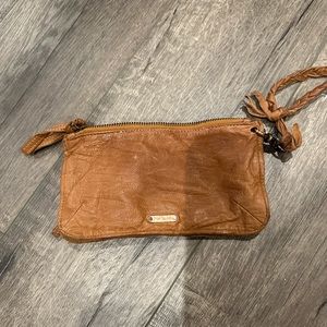 Free People brown wristlet